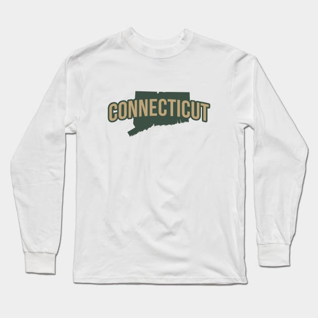 connecticut Long Sleeve T-Shirt by Novel_Designs